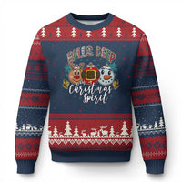 Funny Balls Deep In Xmas Spirit Ugly Christmas Sweater Xmas Humorous Festive - Wonder Print Shop