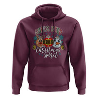 Funny Balls Deep In Christmas Spirit Hoodie Xmas Humorous Festive - Wonder Print Shop