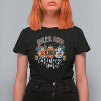 Funny Balls Deep In Christmas Spirit T Shirt For Women Xmas Humorous Festive - Wonder Print Shop