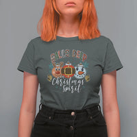 Funny Balls Deep In Christmas Spirit T Shirt For Women Xmas Humorous Festive - Wonder Print Shop