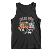 Funny Balls Deep In Christmas Spirit Tank Top Xmas Humorous Festive - Wonder Print Shop