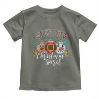 Funny Balls Deep In Christmas Spirit Toddler T Shirt Xmas Humorous Festive - Wonder Print Shop