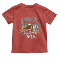 Funny Balls Deep In Christmas Spirit Toddler T Shirt Xmas Humorous Festive - Wonder Print Shop