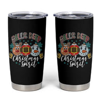 Funny Balls Deep In Christmas Spirit Tumbler Cup Xmas Humorous Festive - Wonder Print Shop