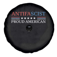 Antifascist Proud American Spare Tire Cover Fight Fascism Protest Liberal Democrat - Wonder Print Shop