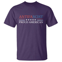 Antifascist Proud American T Shirt Fight Fascism Protest Liberal Democrat - Wonder Print Shop