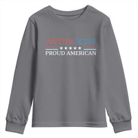 Antifascist Proud American Youth Sweatshirt Fight Fascism Protest Liberal Democrat - Wonder Print Shop