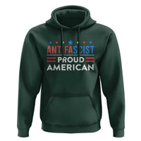 Antifascist Proud American Hoodie Fight Fascism Protest Human Rights - Wonder Print Shop
