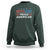 Antifascist Proud American Sweatshirt Fight Fascism Protest Human Rights - Wonder Print Shop