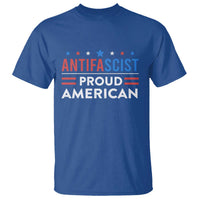 Antifascist Proud American T Shirt Fight Fascism Protest Human Rights - Wonder Print Shop
