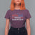 Antifascist Proud American T Shirt For Women Fight Fascism Protest Human Rights - Wonder Print Shop