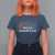 Antifascist Proud American T Shirt For Women Fight Fascism Protest Human Rights - Wonder Print Shop