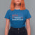 Antifascist Proud American T Shirt For Women Fight Fascism Protest Human Rights - Wonder Print Shop