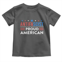 Antifascist Proud American Toddler T Shirt Fight Fascism Protest Human Rights - Wonder Print Shop