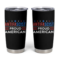 Antifascist Proud American Tumbler Cup Fight Fascism Protest Human Rights - Wonder Print Shop