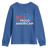 Antifascist Proud American Youth Sweatshirt Fight Fascism Protest Human Rights - Wonder Print Shop
