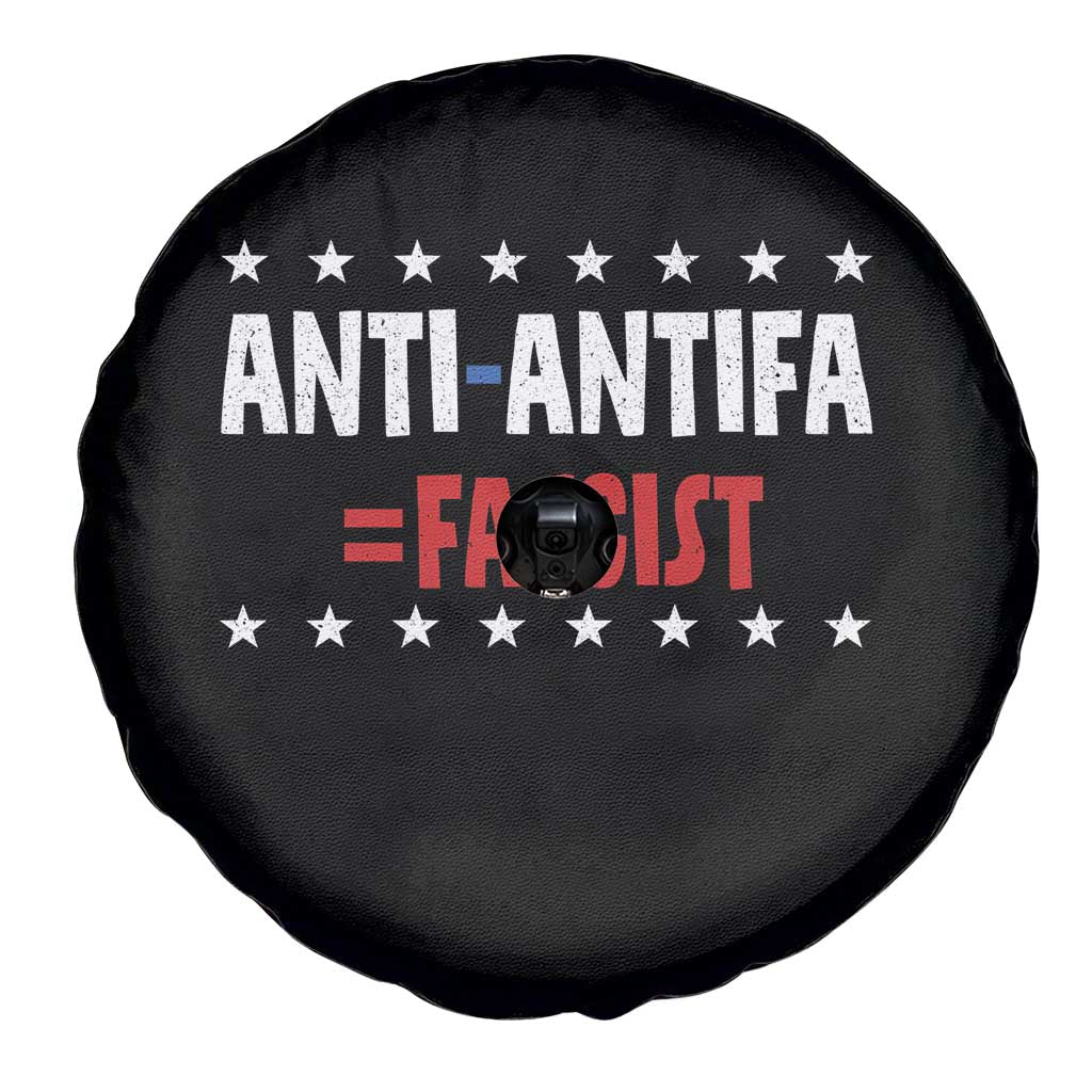 Fight Fascism Protest Anti Fascism Spare Tire Cover Vintage Stars And Stripes - Wonder Print Shop