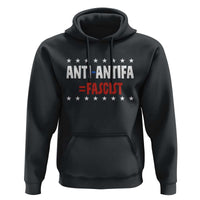 Fight Fascism Protest Anti Fascism Hoodie Vintage Stars And Stripes - Wonder Print Shop