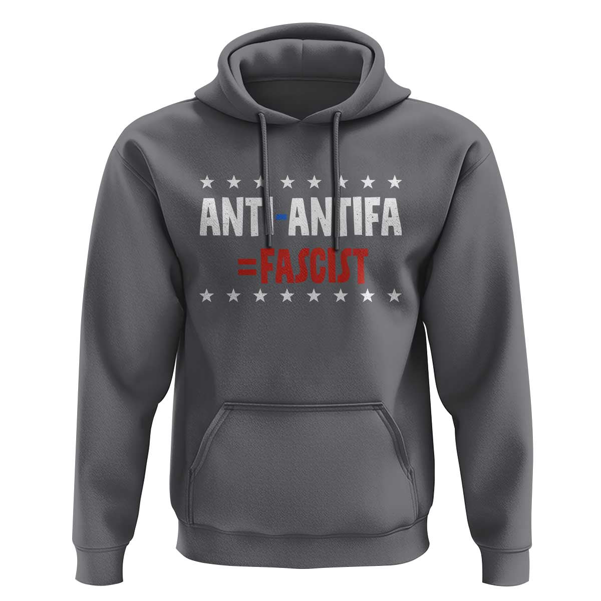 Fight Fascism Protest Anti Fascism Hoodie Vintage Stars And Stripes - Wonder Print Shop