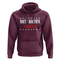Fight Fascism Protest Anti Fascism Hoodie Vintage Stars And Stripes - Wonder Print Shop