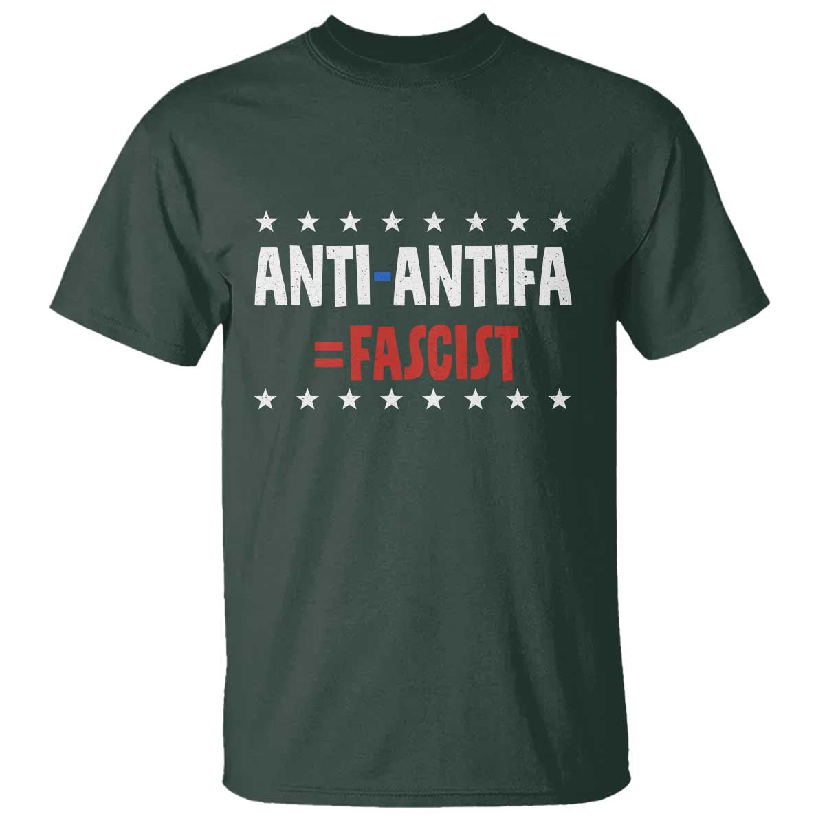 Fight Fascism Protest Anti Fascism T Shirt Vintage Stars And Stripes - Wonder Print Shop