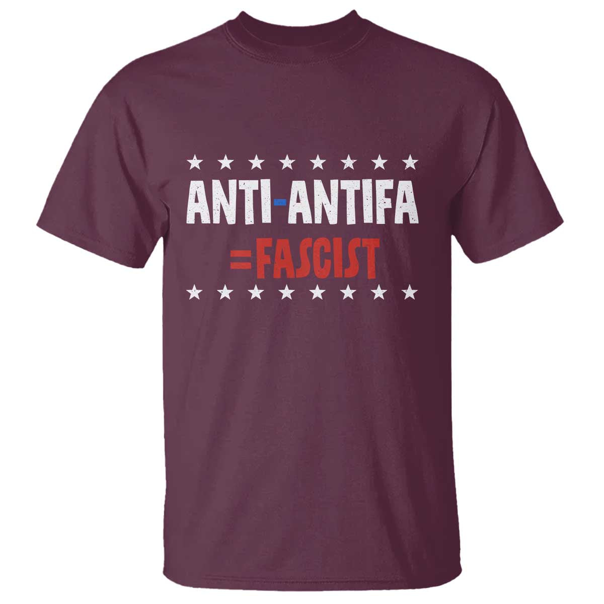 Fight Fascism Protest Anti Fascism T Shirt Vintage Stars And Stripes - Wonder Print Shop