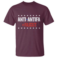 Fight Fascism Protest Anti Fascism T Shirt Vintage Stars And Stripes - Wonder Print Shop