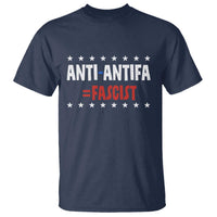 Fight Fascism Protest Anti Fascism T Shirt Vintage Stars And Stripes - Wonder Print Shop