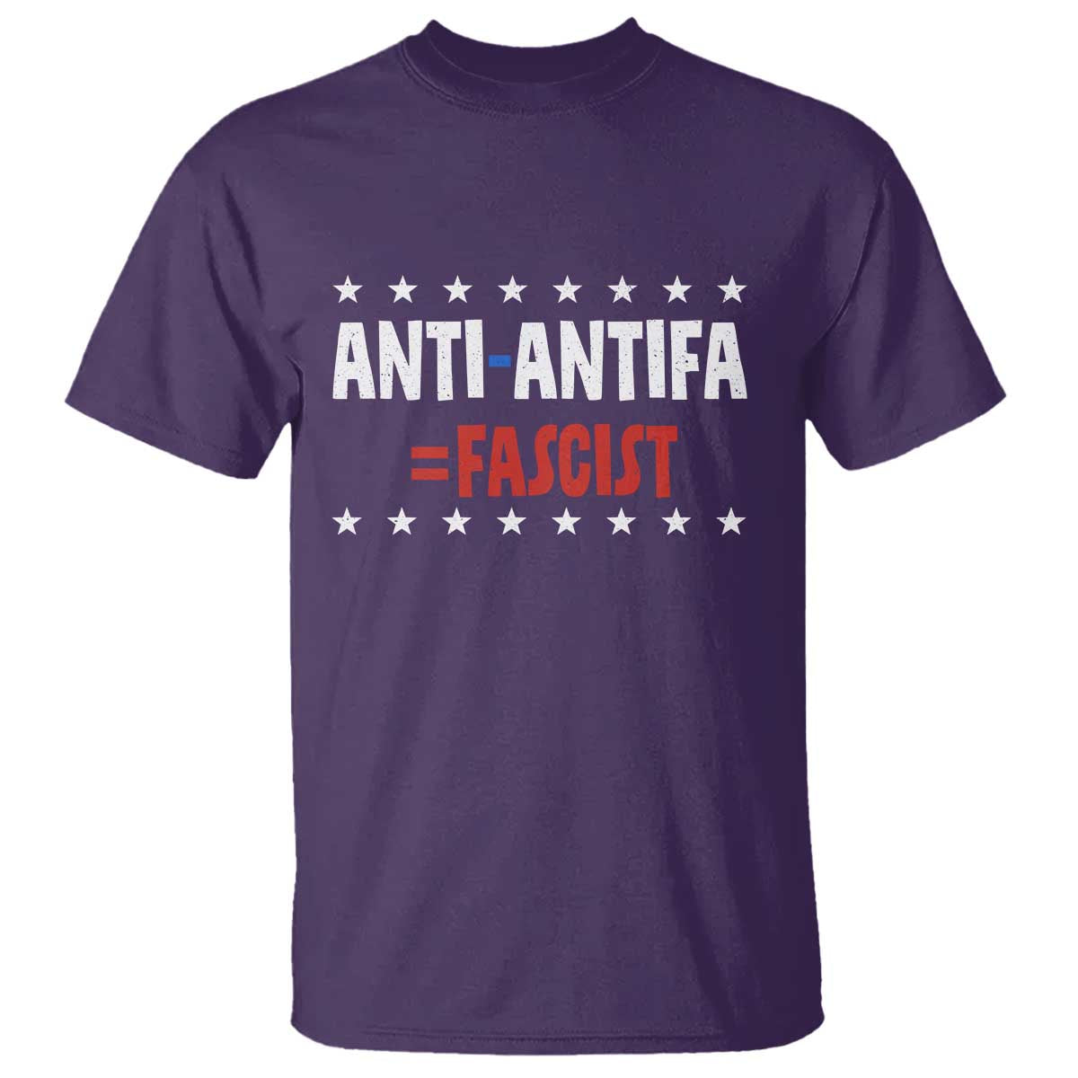 Fight Fascism Protest Anti Fascism T Shirt Vintage Stars And Stripes - Wonder Print Shop