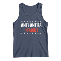 Fight Fascism Protest Anti Fascism Tank Top Vintage Stars And Stripes - Wonder Print Shop