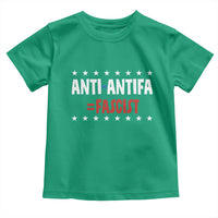 Fight Fascism Protest Anti Fascism Toddler T Shirt Vintage Stars And Stripes - Wonder Print Shop