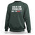 Funny Anti Fascism Protest Sweatshirt Solve The Problem - Wonder Print Shop