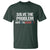 Funny Anti Fascism Protest T Shirt Solve The Problem - Wonder Print Shop