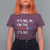 Funny Aunt Tifa T Shirt For Women Its Me Hi I Am The Aunt Tifa Fight Fascism Protest - Wonder Print Shop