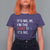 Funny Aunt Tifa T Shirt For Women Its Me Hi I Am The Aunt Tifa Fight Fascism Protest - Wonder Print Shop