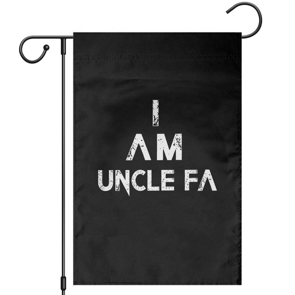 Funny I Am Uncle Fa Garden Flag Political Satire Fight Fascism Protest - Wonder Print Shop