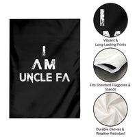 Funny I Am Uncle Fa Garden Flag Political Satire Fight Fascism Protest - Wonder Print Shop