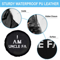 Funny I Am Uncle Fa Spare Tire Cover Political Satire Fight Fascism Protest - Wonder Print Shop