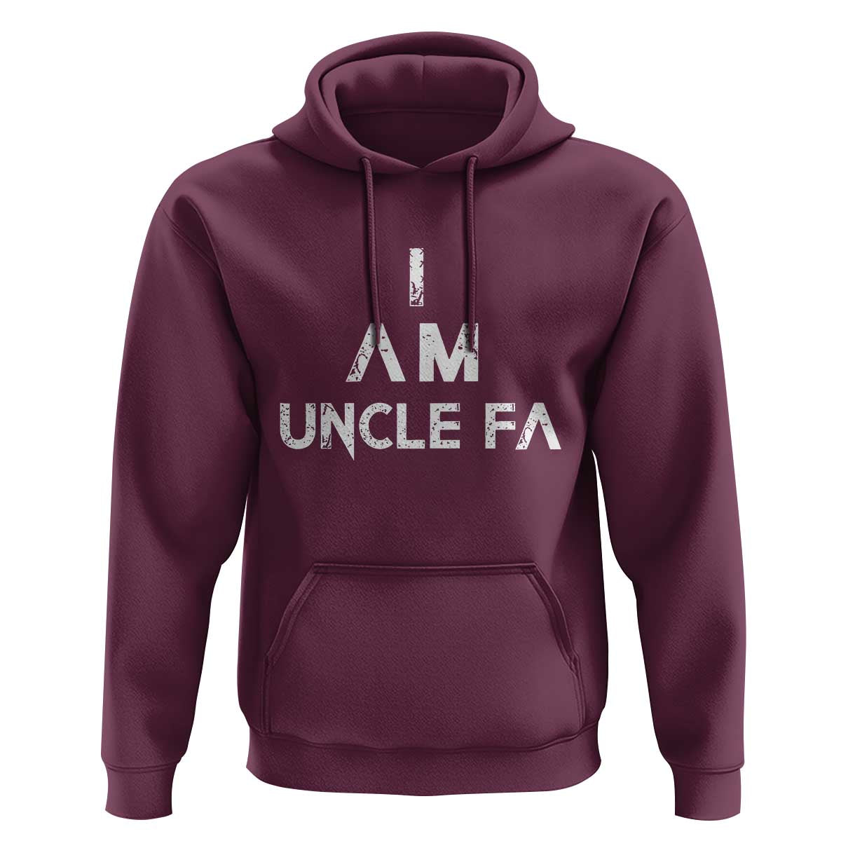 Funny I Am Uncle Fa Hoodie Political Satire Fight Fascism Protest - Wonder Print Shop