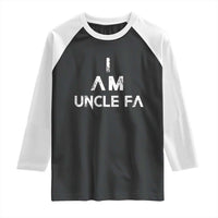 Funny I Am Uncle Fa Raglan Shirt Political Satire Fight Fascism Protest - Wonder Print Shop