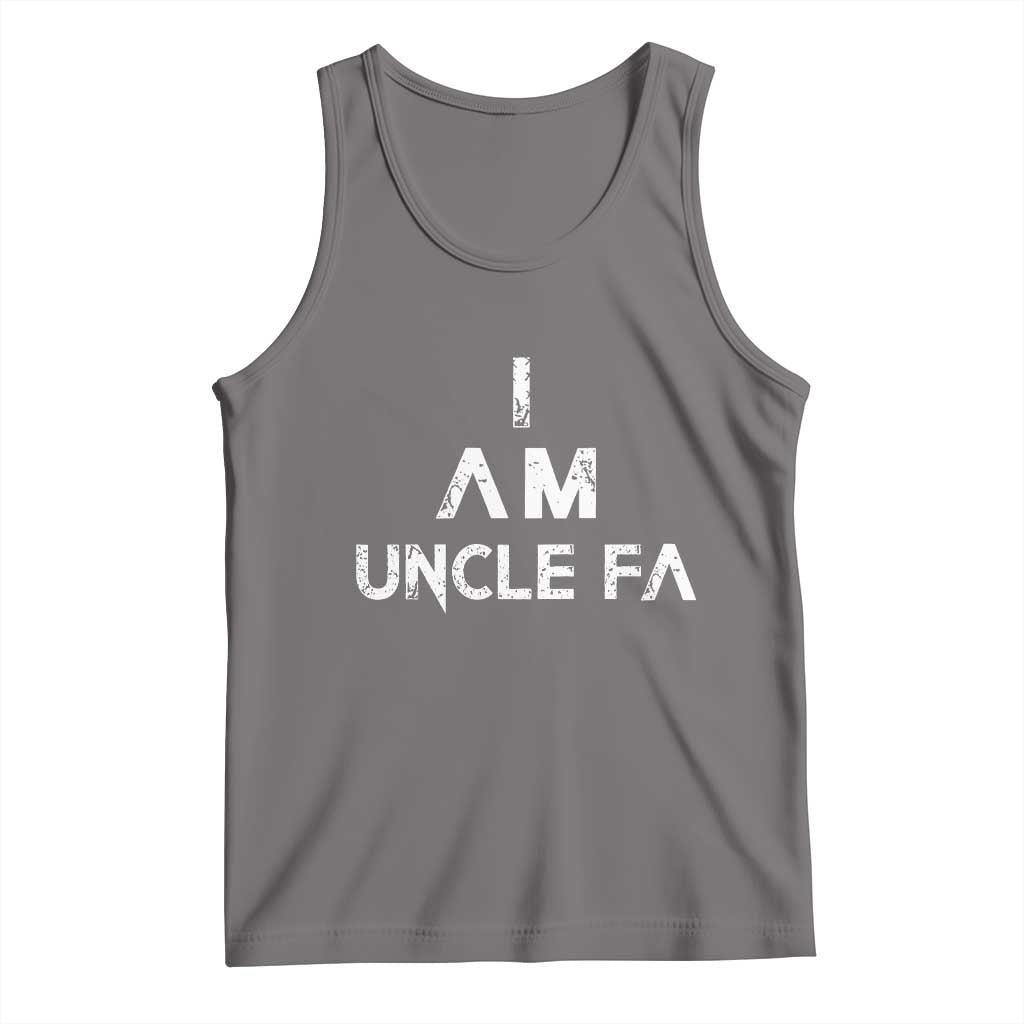 Funny I Am Uncle Fa Tank Top Political Satire Fight Fascism Protest - Wonder Print Shop