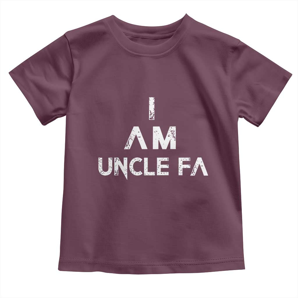 Funny I Am Uncle Fa Toddler T Shirt Political Satire Fight Fascism Protest - Wonder Print Shop