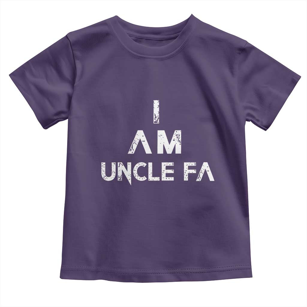 Funny I Am Uncle Fa Toddler T Shirt Political Satire Fight Fascism Protest - Wonder Print Shop