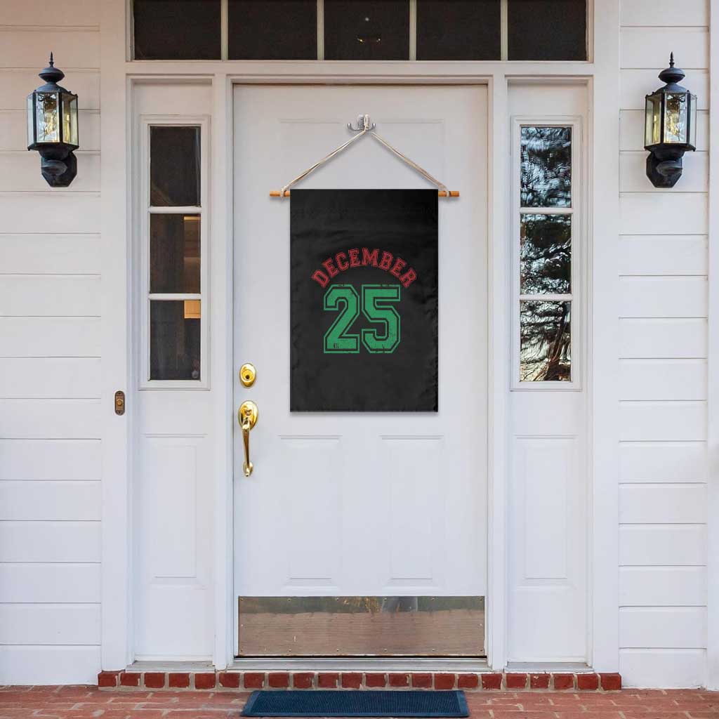 December 25 Christmas Sport Jersey Number Xmas Garden Flag - Wonder Print Shop