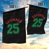 December 25 Christmas Sport Jersey Number Xmas Garden Flag - Wonder Print Shop