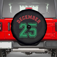 December 25 Christmas Sport Jersey Number Xmas Spare Tire Cover - Wonder Print Shop