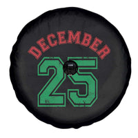 December 25 Christmas Sport Jersey Number Xmas Spare Tire Cover - Wonder Print Shop