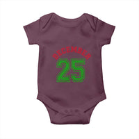 December 25 Christmas Sport Jersey Number Xmas Baby Onesie - Wonder Print Shop