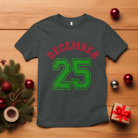 December 25 Christmas Sport Jersey Number Xmas T Shirt - Wonder Print Shop