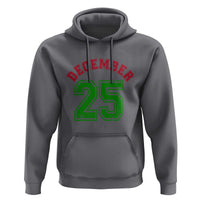 December 25 Christmas Sport Jersey Number Xmas Hoodie - Wonder Print Shop